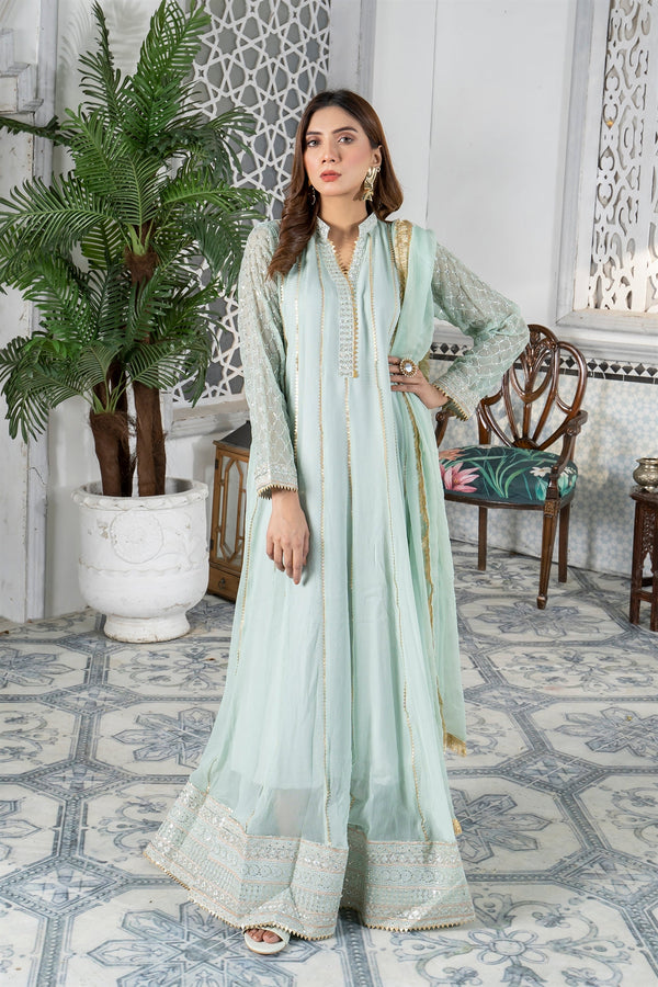 Manahils Stitched Formals Kurti 106