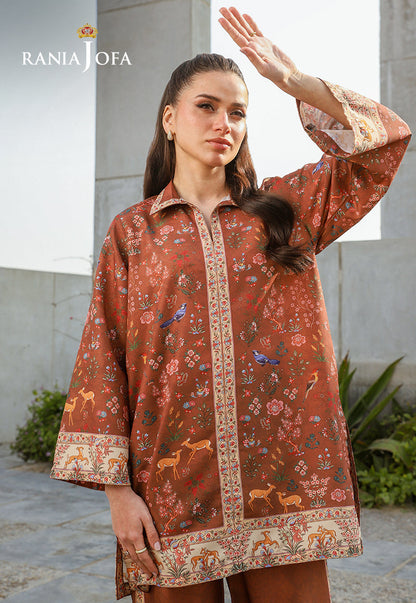 RARE-04 STITCHED PRINTED LAWN 2 PCS