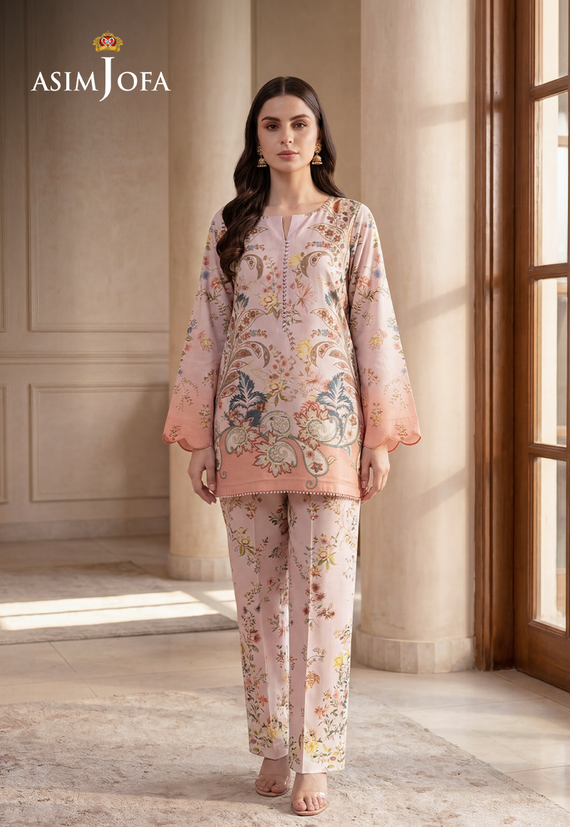 AJPB-248 Printed Lawn Stitched 2pcs