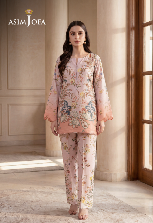 AJPB-248 Printed Lawn Stitched 2pcs