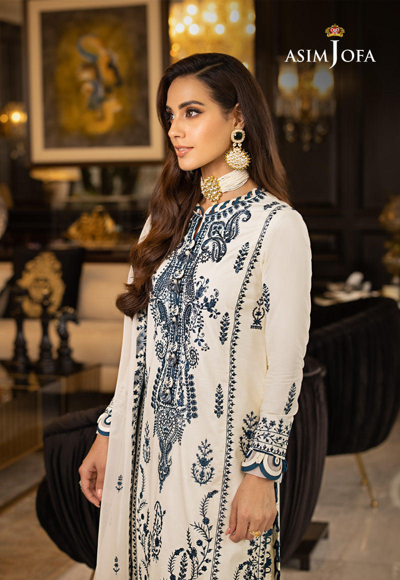 AJRN-01 EMBROIDERED PAPER COTTON 3 PCS