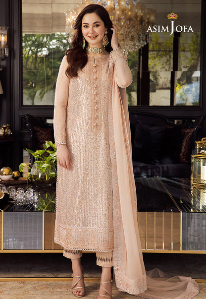 AJRN-07 EMBROIDERED NET 3 PCS