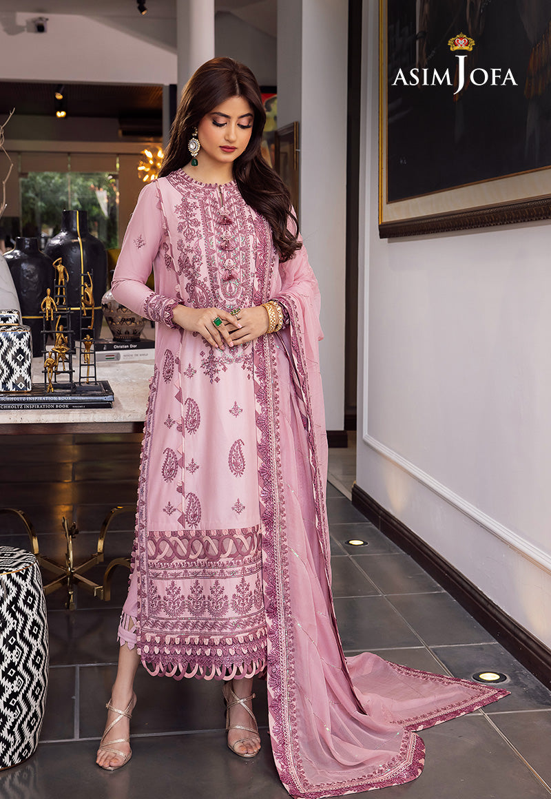 AJRN-03 EMBROIDERED PAPER COTTON 3 PCS