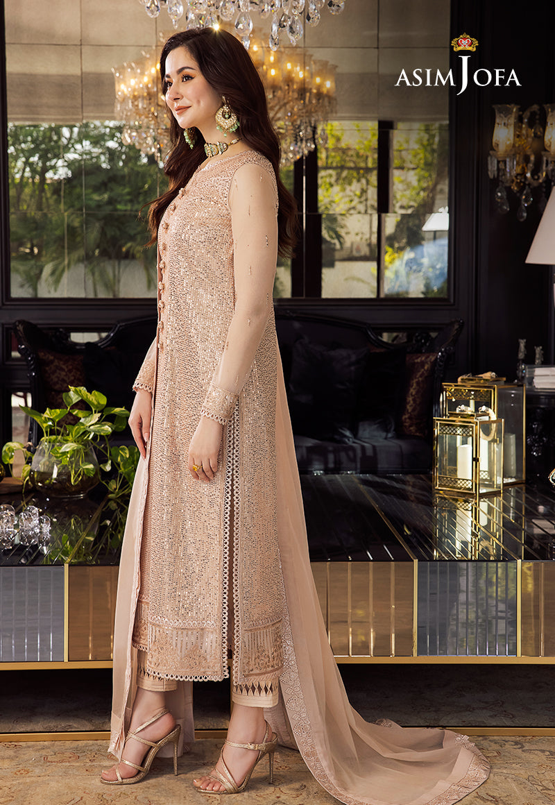 AJRN-07 EMBROIDERED NET 3 PCS