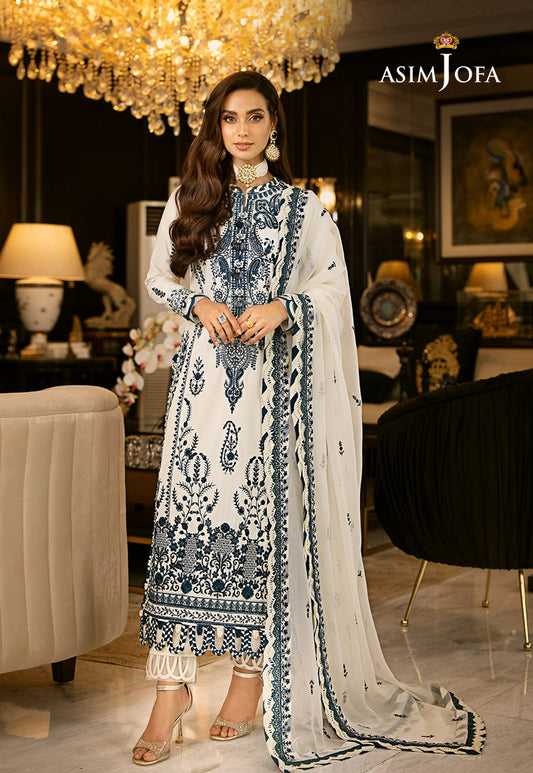AJRN-01 EMBROIDERED PAPER COTTON 3 PCS
