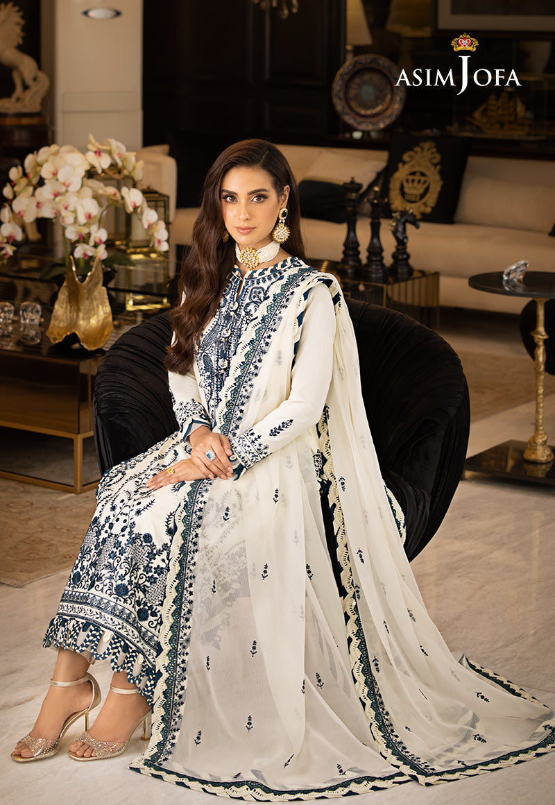 AJRN-01 EMBROIDERED PAPER COTTON 3 PCS