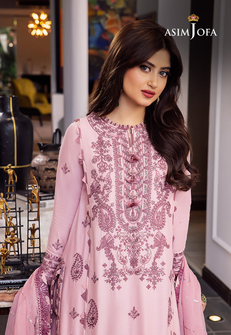 AJRN-03 EMBROIDERED PAPER COTTON 3 PCS