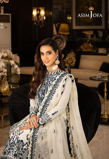 AJRN-01 EMBROIDERED PAPER COTTON 3 PCS
