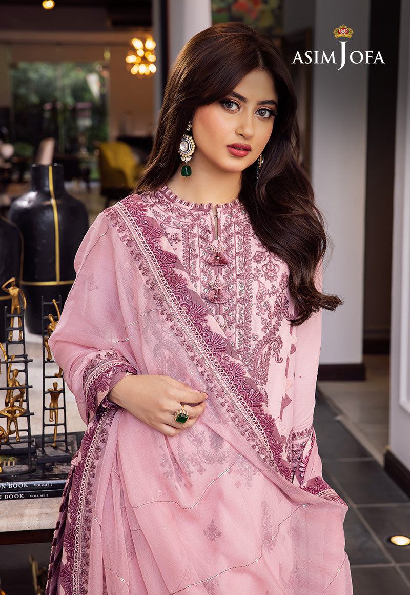 AJRN-03 EMBROIDERED PAPER COTTON 3 PCS