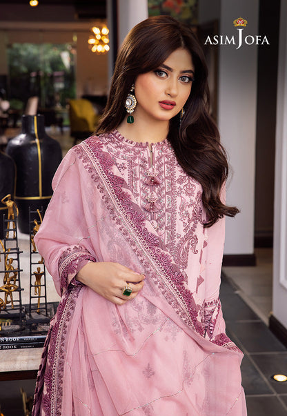 AJRN-03 EMBROIDERED PAPER COTTON 3 PCS