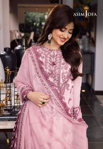 AJRN-03 EMBROIDERED PAPER COTTON 3 PCS