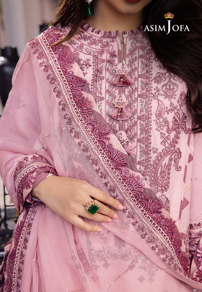 AJRN-03 EMBROIDERED PAPER COTTON 3 PCS