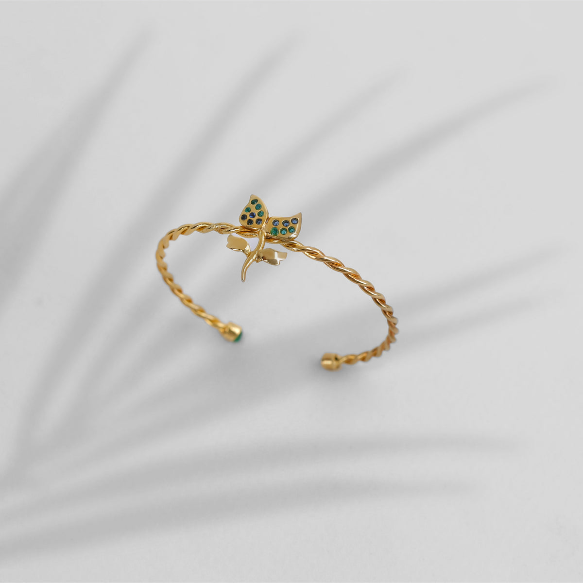 Salted Amber Cuff Bracelet