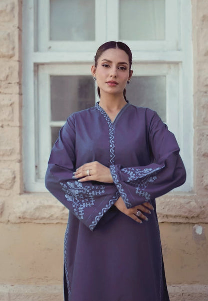 AJPB-221 EMBROIDERED CAMBRIC STITCHED 2PCS