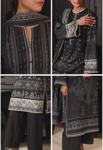 AJMCH-13 DIGITAL PRINTED LAWN UNSTITCHED 2 PCS