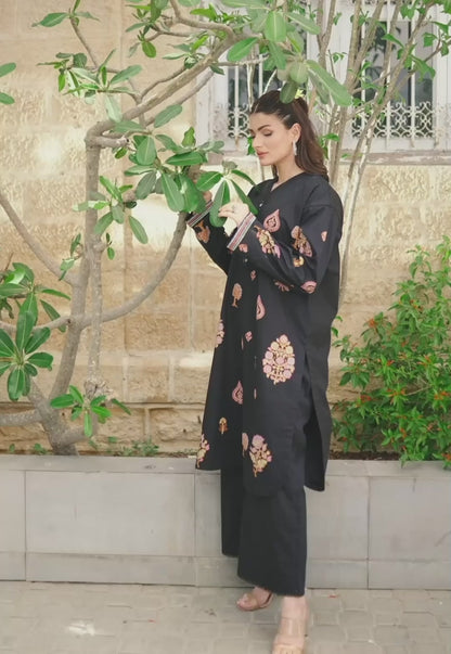 AJPB-192 PRINTED CAMBRIC STITCHED 2PCS