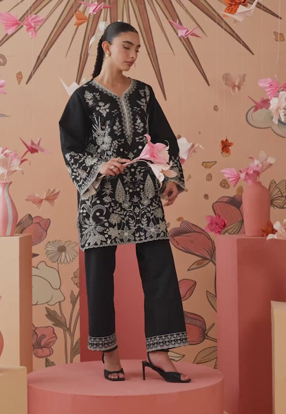 AJBPM-02 Embroidered Lawn Stitched 2pcs