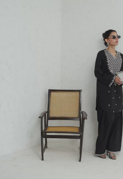 AJPB-234 EMBROIDERED CAMBRIC STITCHED 2PCS