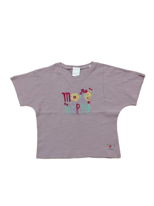Lilac shade Summer Tshirt for Girls