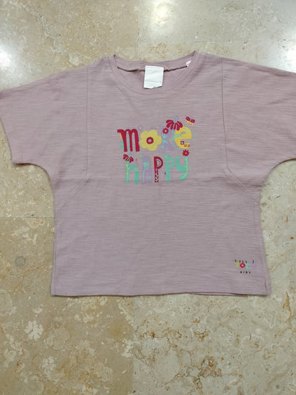 Lilac shade Summer Tshirt for Girls
