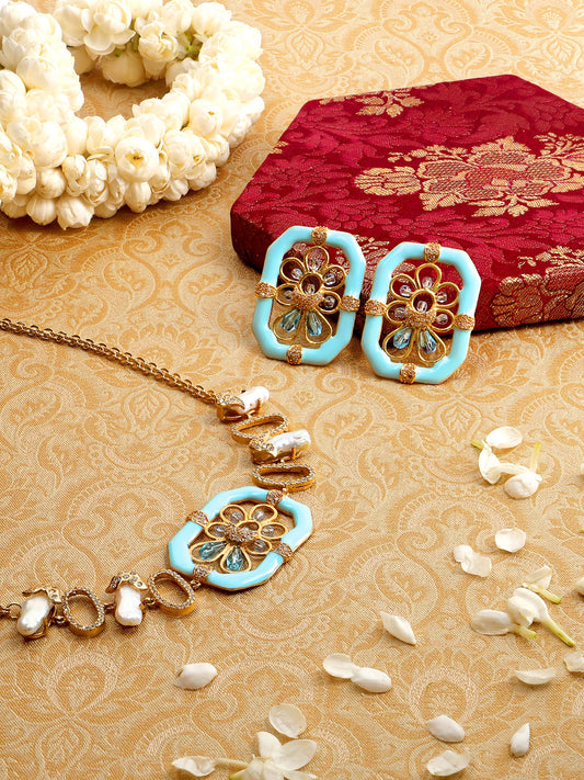 Blue Light Earrings
