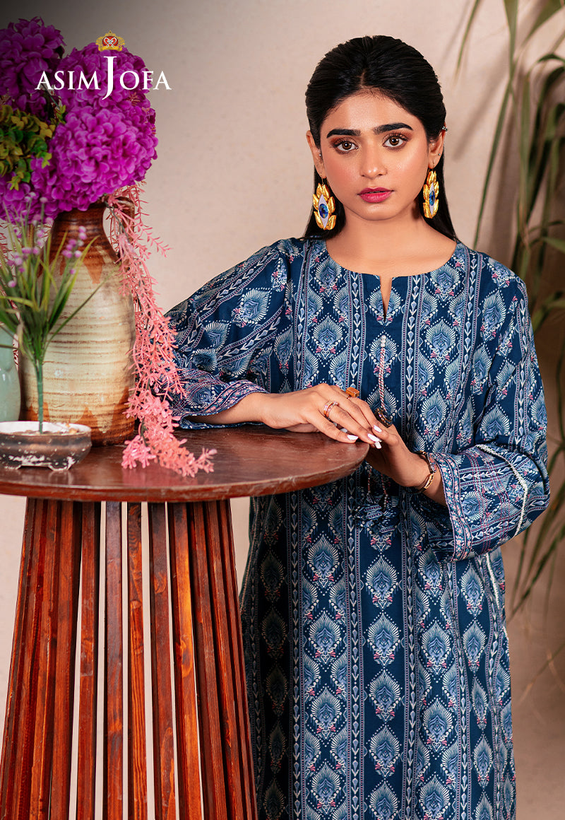 AJOD-01 EMBROIDERED COTTON SILK 1 PC
