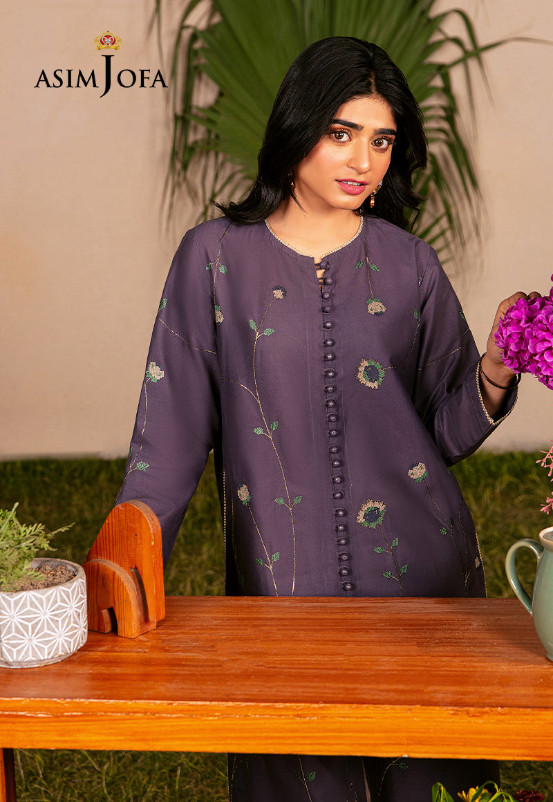 AJOD-09 EMBROIDERED SWISS LAWN 1 PC