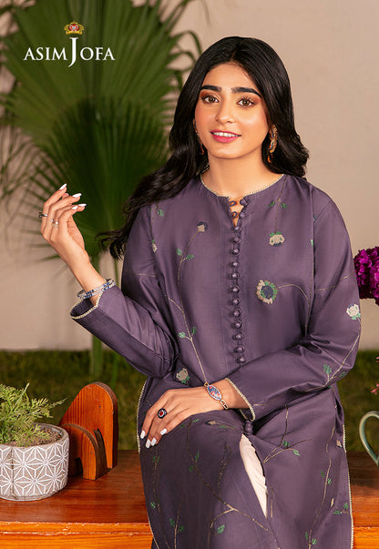 AJOD-09 EMBROIDERED SWISS LAWN 1 PC