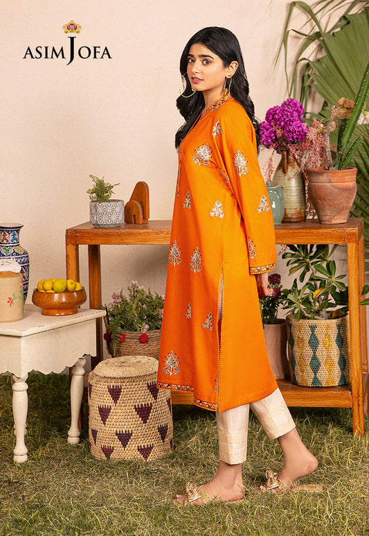 AJOD-11 EMBROIDERED SWISS LAWN 1 PC