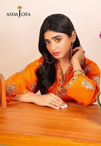 AJOD-11 EMBROIDERED SWISS LAWN 1 PC