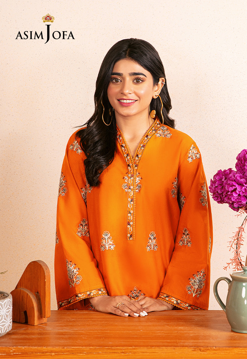 AJOD-11 EMBROIDERED SWISS LAWN 1 PC
