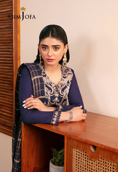 AJOD-33 EMBROIDERED CAMBRIC 3 PCS